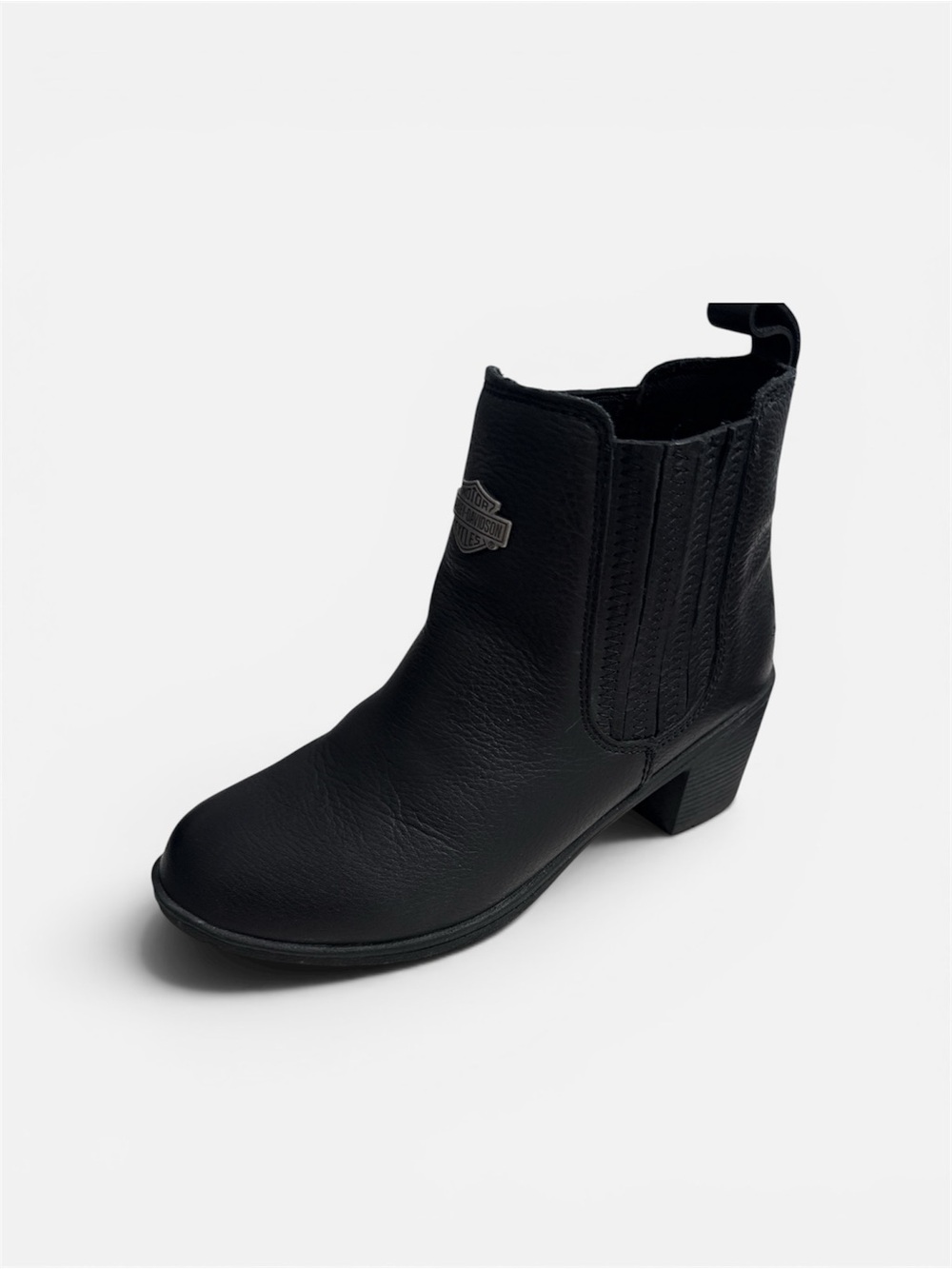 Harley Davidson Latina Black Boots - Picture 2 of 3